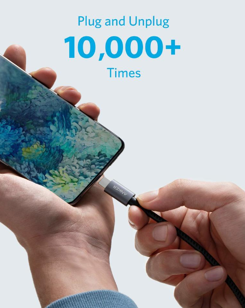 كيبل أنكر USB-C إلى HDMI مضفر مقاس 1.8 متر كيبل أنكر USB-C إلى HDMI مضفر مقاس 1.8 متر